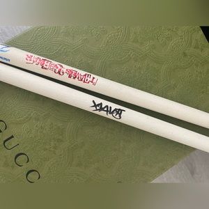 Travis Barker Signed Drum Sticks AUTHHENTIC